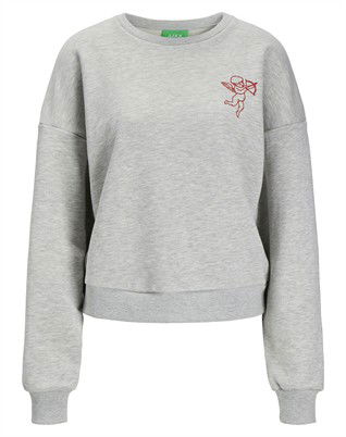 Valentine Relaxed Crew Sweatshirt